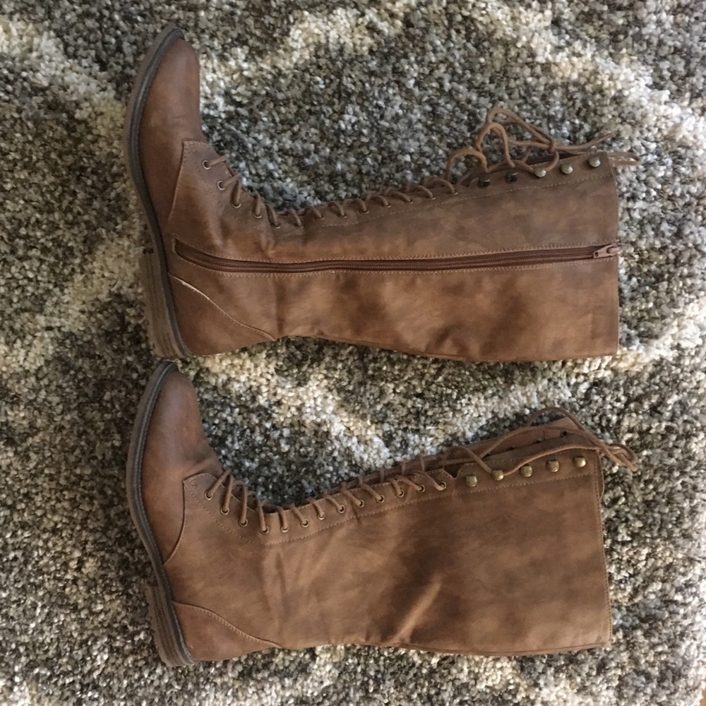 Target Lace Up Riding Boots
